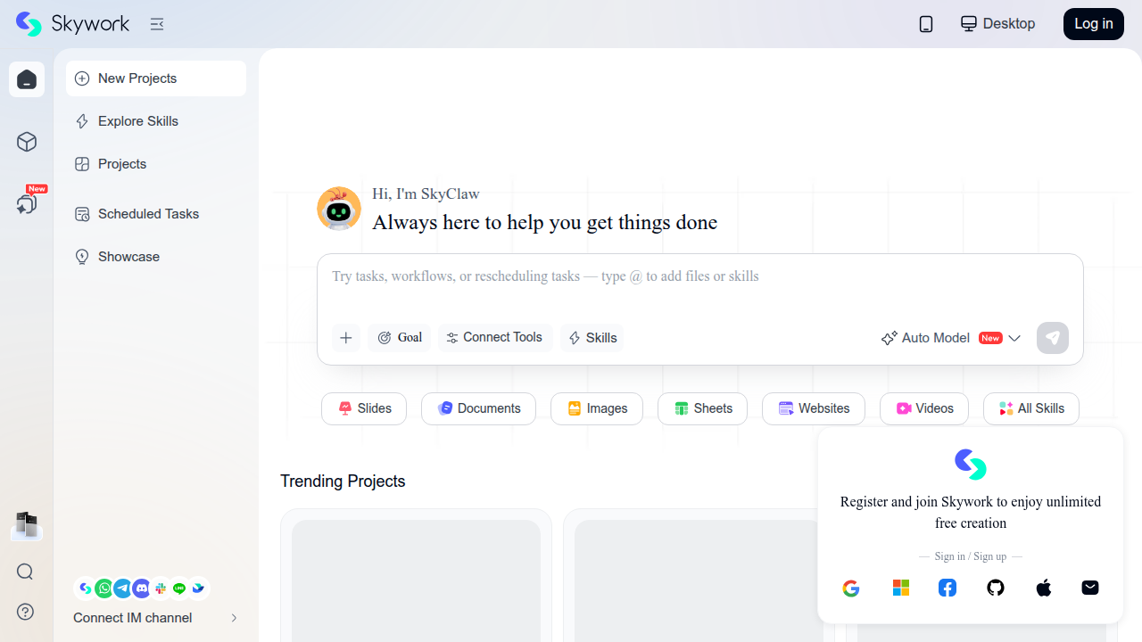 Skywork AI showcases the evolution from simple chatbots to autonomous, agentic AI assistants.