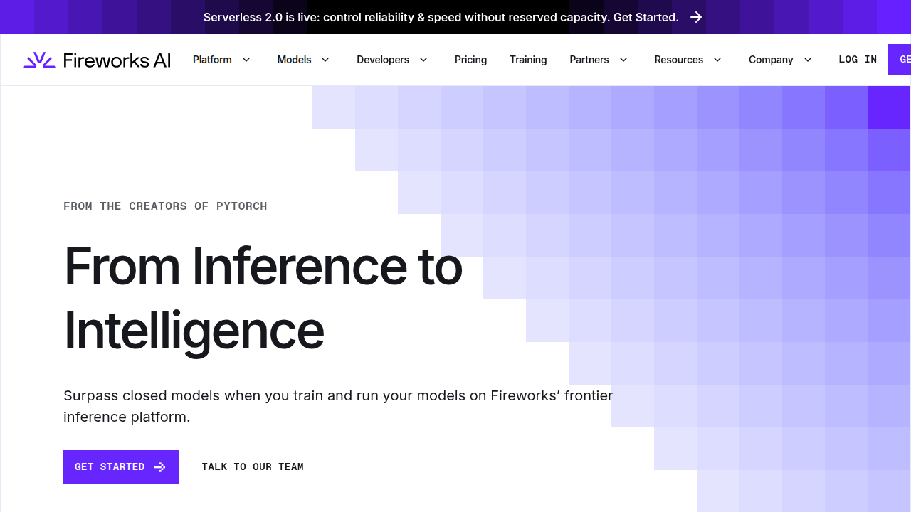 See how Fireworks AI provides open-source and enterprise-grade LLM solutions for developers.