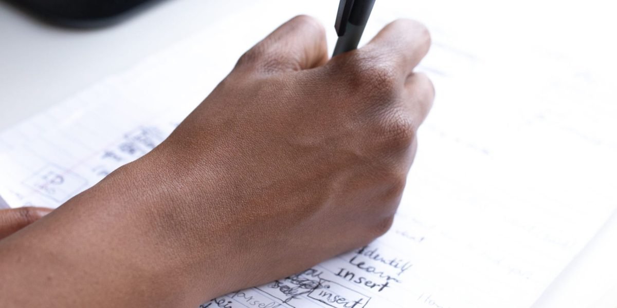 A professional thoughtfully mapping out their career trajectory in a rapidly evolving industry.