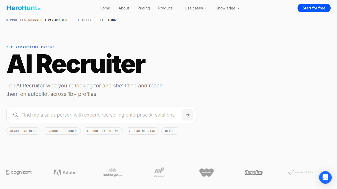 Herohunt offers insights into fast-growing AI roles and market data, crucial for understanding job demand.