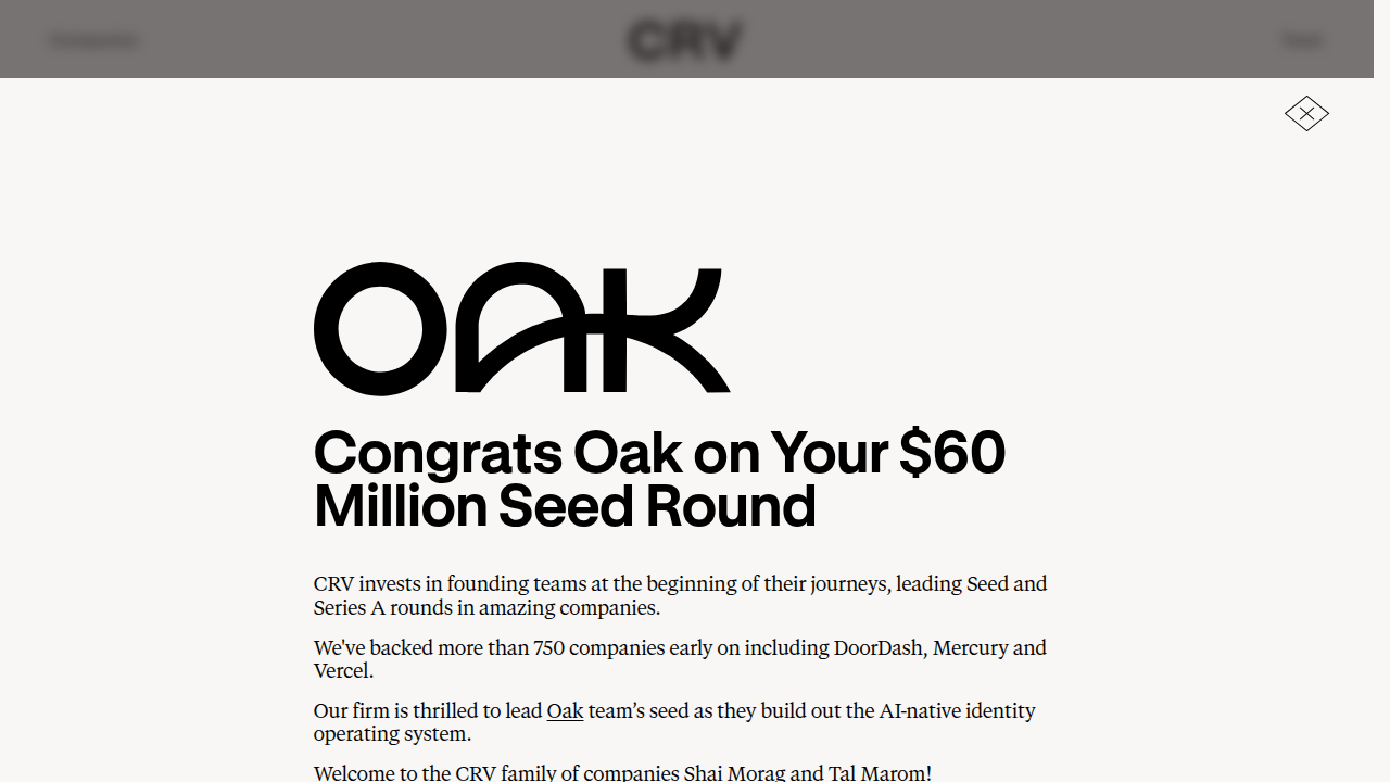 Learn about venture capital due diligence from industry leader CRV.