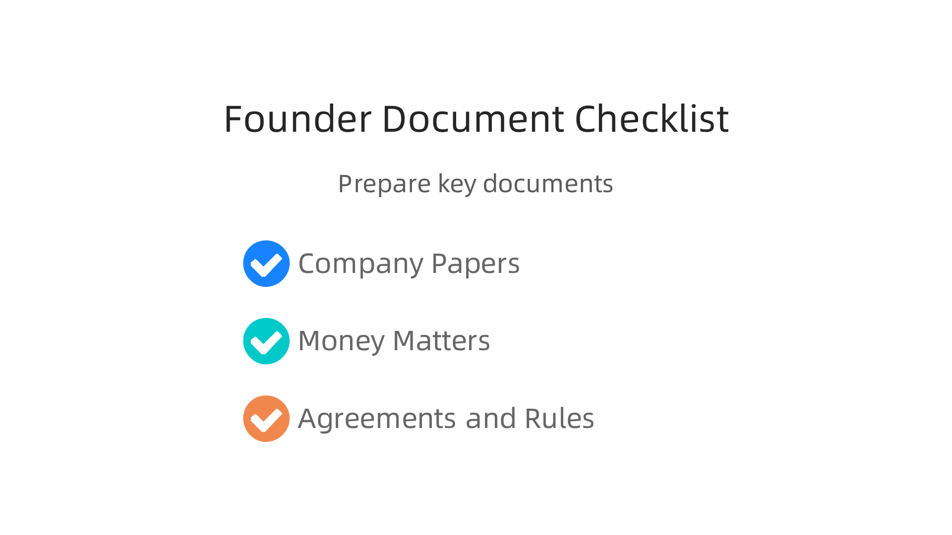 Founders should prepare these key documents when engaging with firms like Charlesbank.