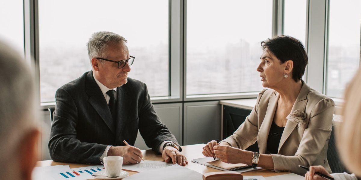 Professionals strategizing how to identify promising AI opportunities amidst rapid growth.