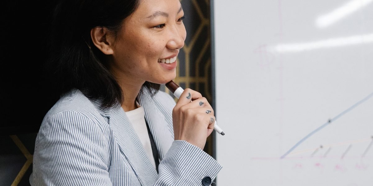 A leader thoughtfully planning their company's AI strategy to navigate rapid changes.