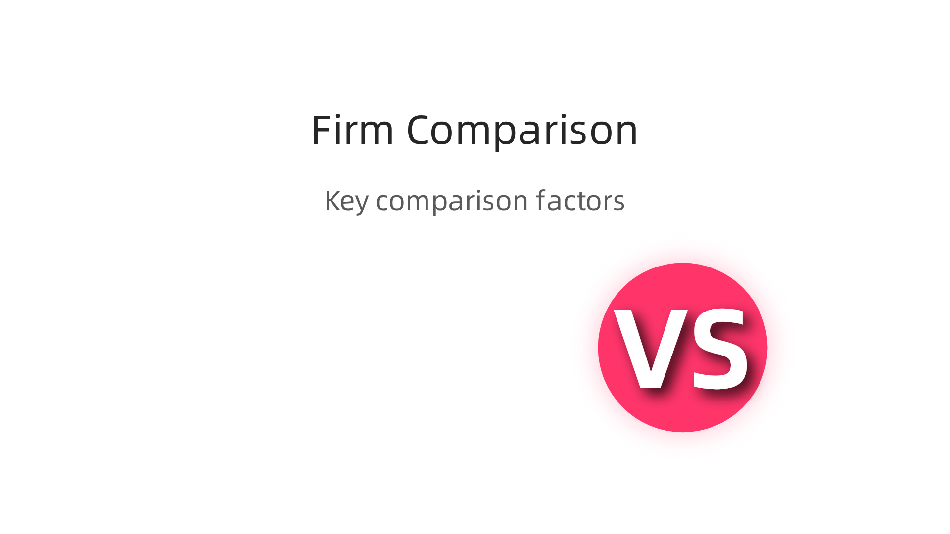 Important criteria for founders and investors to compare different capital firms, including investment stage, sector focus, geographic reach, and value-add services.